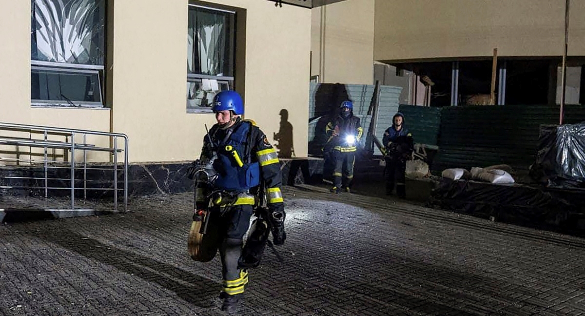 Kijev ponovno napadnut dronovima. Čule su se eksplozije
