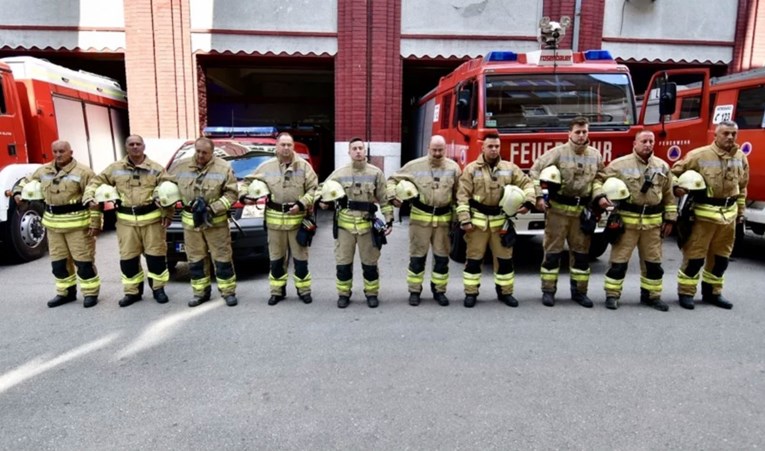 VIDEO Sarajevski vatrogasci se oprostili od kolege poginulog u Velikoj Gorici