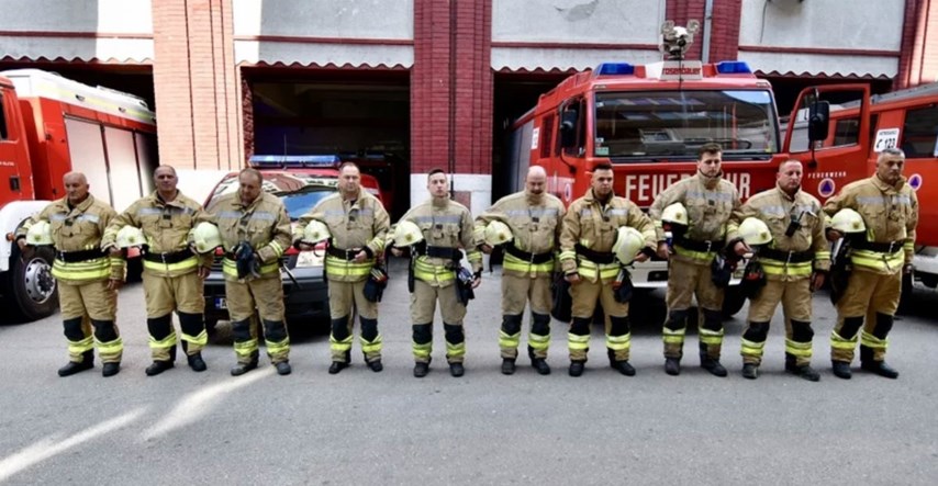 VIDEO Sarajevski vatrogasci se oprostili od kolege poginulog u Velikoj Gorici