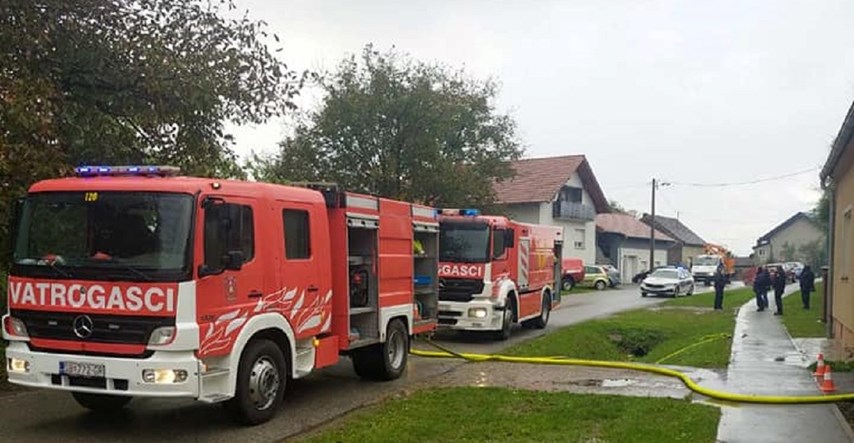 U obiteljskoj kući kod Slavonskog Broda izbio požar, pronađeno tijelo žene