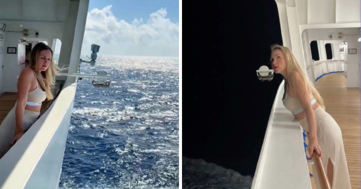 Žena pokazala pogled s kruzera noću - i ljudi su prestravljeni