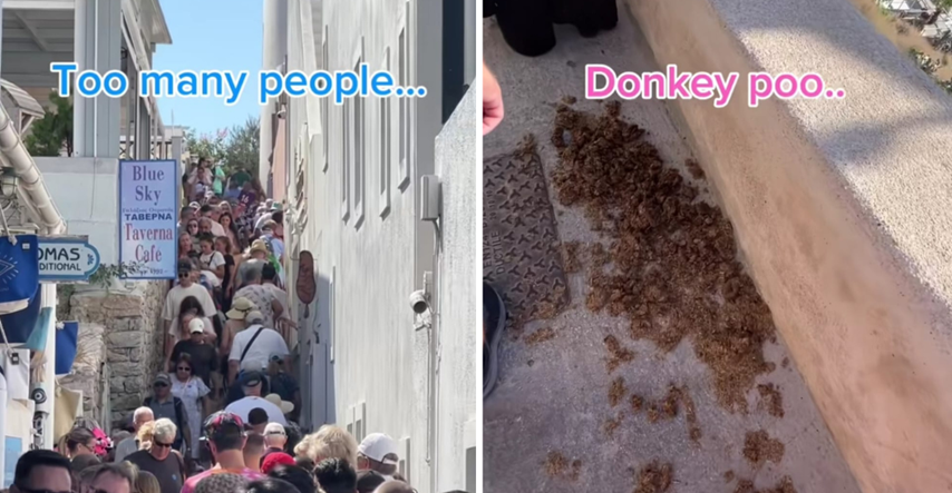 "Nije kao na slikama": Pokazala kako Santorini stvarno izgleda, ljudi su zgroženi