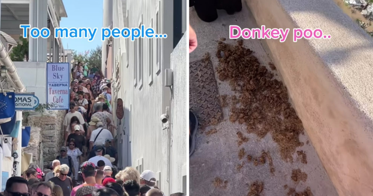 "Nije kao na slikama": Pokazala kako Santorini stvarno izgleda, ljudi su zgroženi