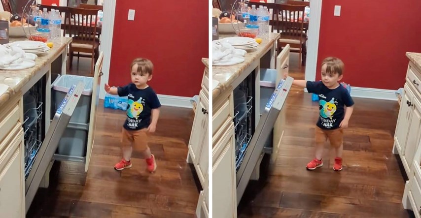 Mama ostavila "nered" u kuhinji, pogledajte što je učinio njezin sin kad je to vidio