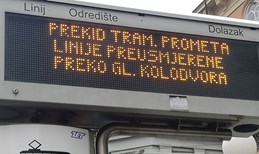 Sutra par sati neće voziti tramvaji centrom Zagreba