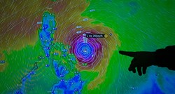 Tajfun pogodio Filipine, jedan muškarac poginuo