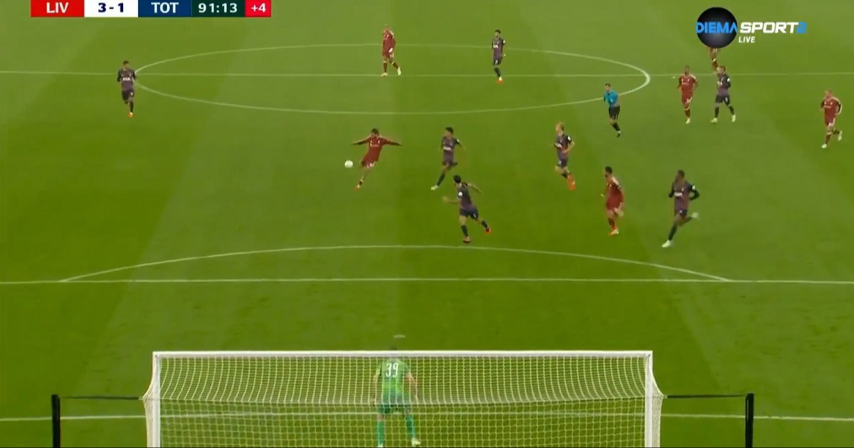 Raketa u rašlje s 25 metara. Pogledajte golčinu zvijezde Liverpoola