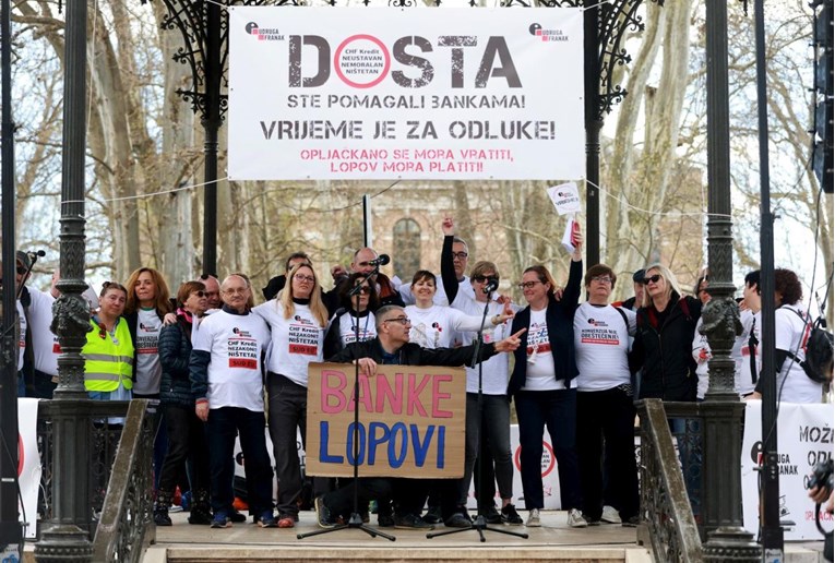 Udruga Franak: Pritisak na sud zbog CHF kredita, guraju "kompromis" za banke