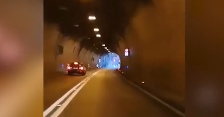 Širi se snimka vožnje lijevom trakom u tunelu Učka. Policija: To nije prekršaj