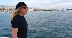 FOTO Gitarist Iron Maidena opušteno šetao Splitom