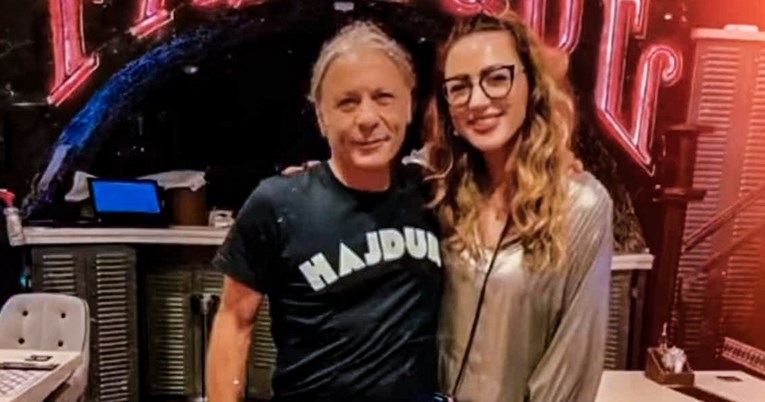 Pjevač Iron Maidena u Splitu je snimljen u majici Hajduka