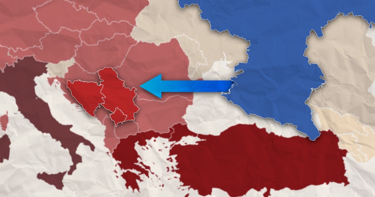 Die Welt: Moskva cilja na bivše jugoslavenske republike