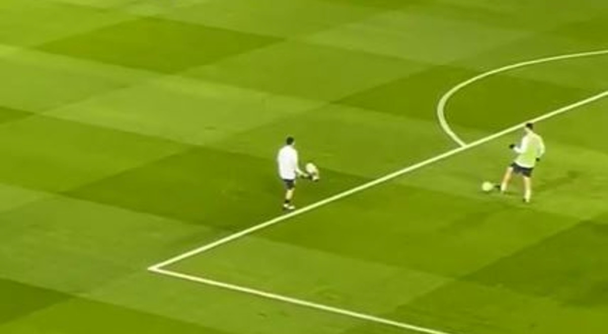 Pogledajte nestvarni prvi dodir kojim je Messi oduševio navijače na zagrijavanju