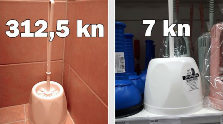 Zagreb ima novi zlatni WC, ovu četku Zagrepčani su platili 312 kuna