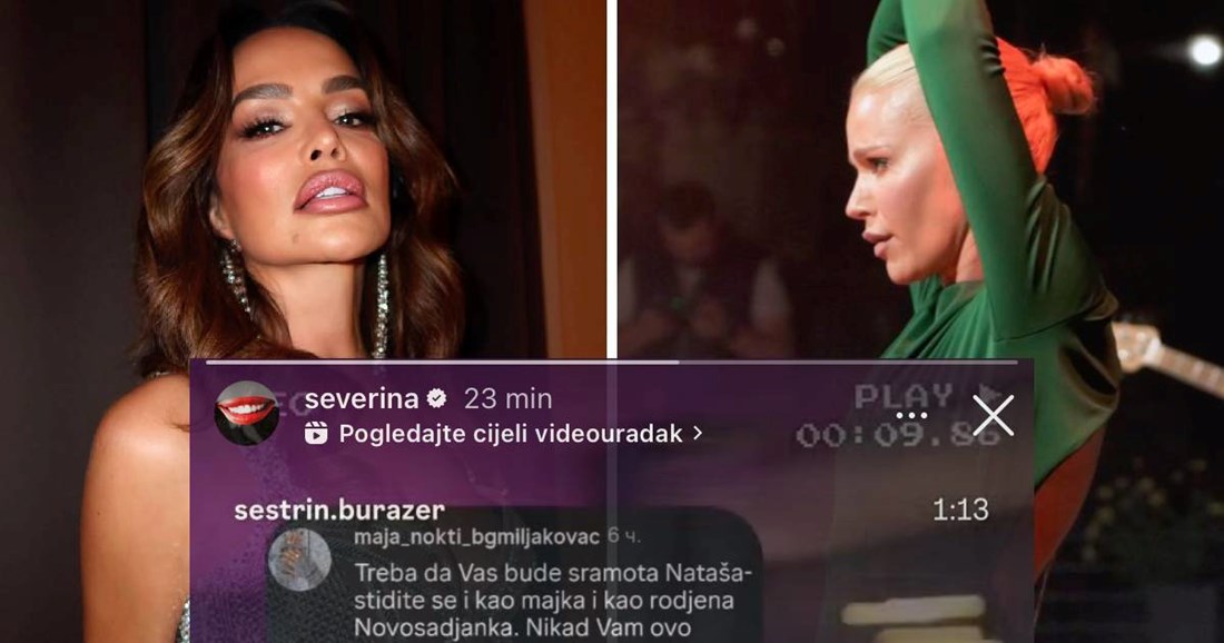 Severina podijelila video protiv Nataše Bekvalac jer je nastupala tijekom prosvjeda