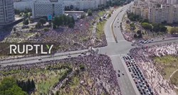 VIDEO Veliki prosvjed u Minsku: Sto tisuća ljudi traži odlazak Lukašenka