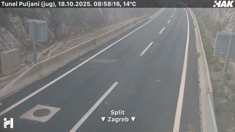 Zbog ulja na autocesti A1 uvedeno ograničenje brzine u smjeru Dubrovnika