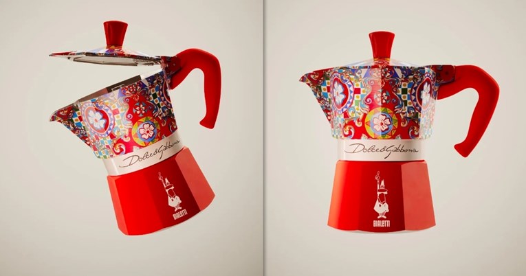 Šalica kave sa stilom: U prodaji je ekskluzivna Moka Express Bialetti Dolce & Gabbana
