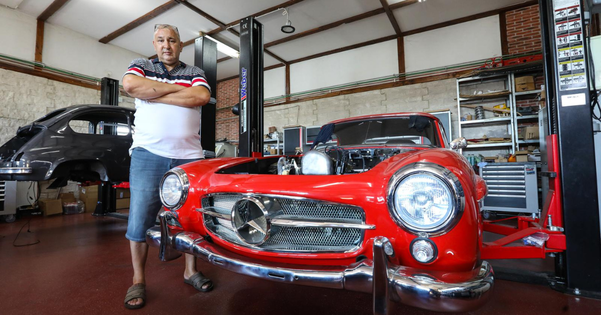Stare olupine pretvara u prekrasne automobile: "Da radim vani, bio bih milijunaš"