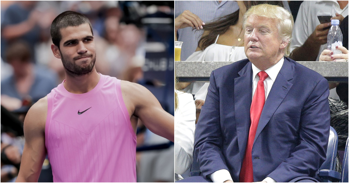 Alcaraz uoči finala US Opena: Ne želim razmišljati da je Trump na tribinama