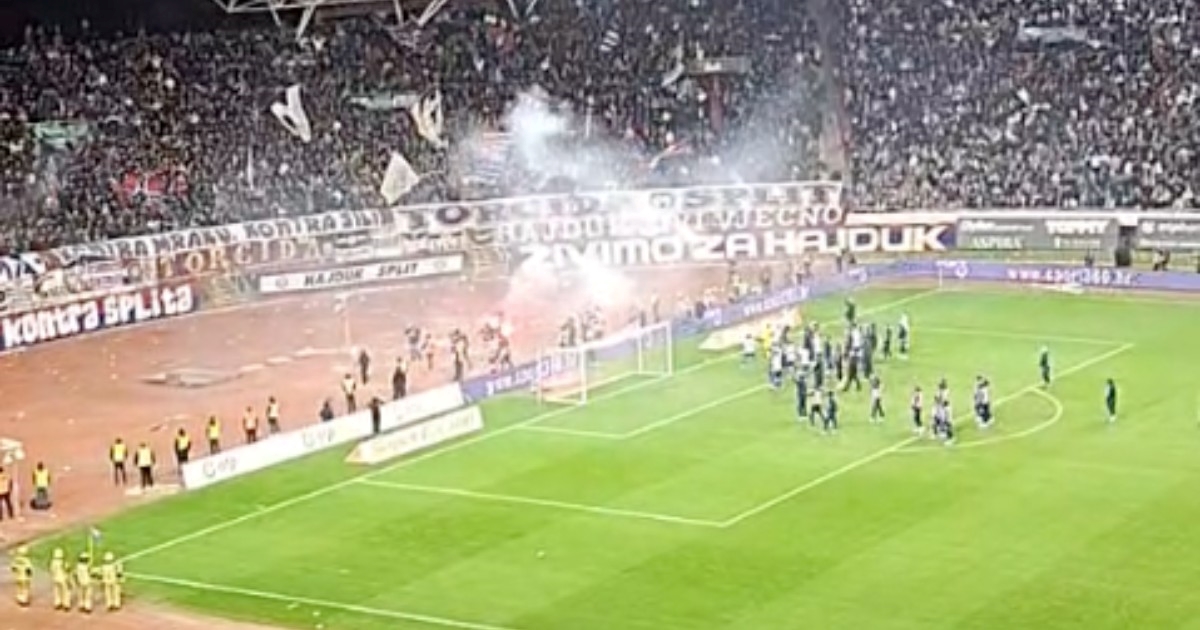 Pogledajte kako je Torcida pozdravila igrače Hajduka nakon pobjede nad Dinamom