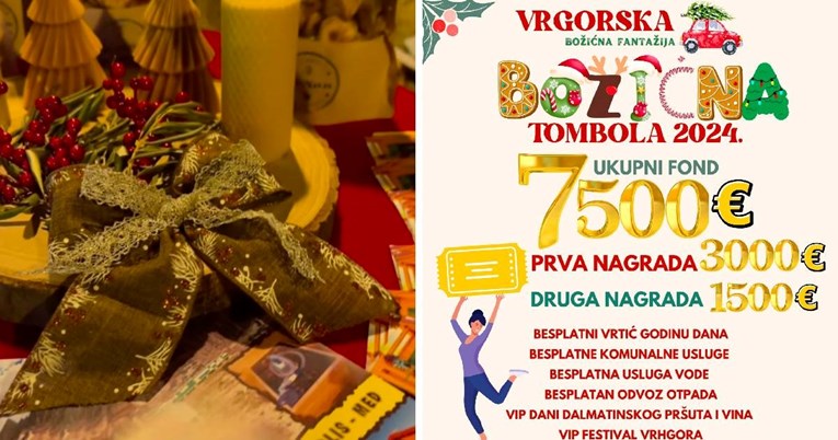 U Vrgorcu neobična božićna tombola. Za 5 eura mogu osvojiti besplatan vrtić