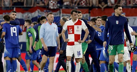 VIDEO Žena ugrizla navijača Hrvatske, ozlijedila ga i otela mu dres Luke Ivanušeca