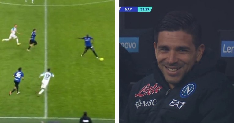 VIDEO Lukaku nije uspio štopati loptu. Igrači Napolija mu se smijali
