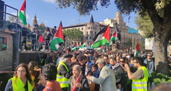 Prosvjedi u Španjolskoj protiv rata u Gazi.  "Izrael ubija, Europa sponzorira"