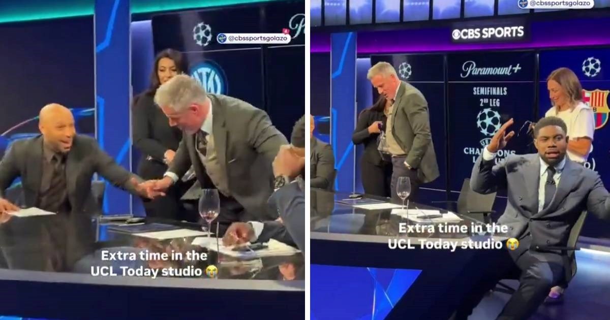 Pogledajte Henryja i Carraghera nakon što je Inter izjednačio u 93. minuti