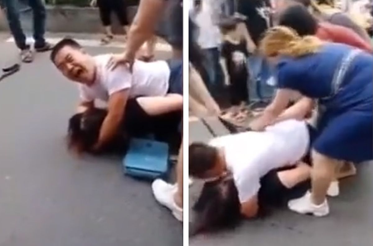 Žena ga ulovila s ljubavnicom i odlučila ih kazniti, snimku je teško gledati