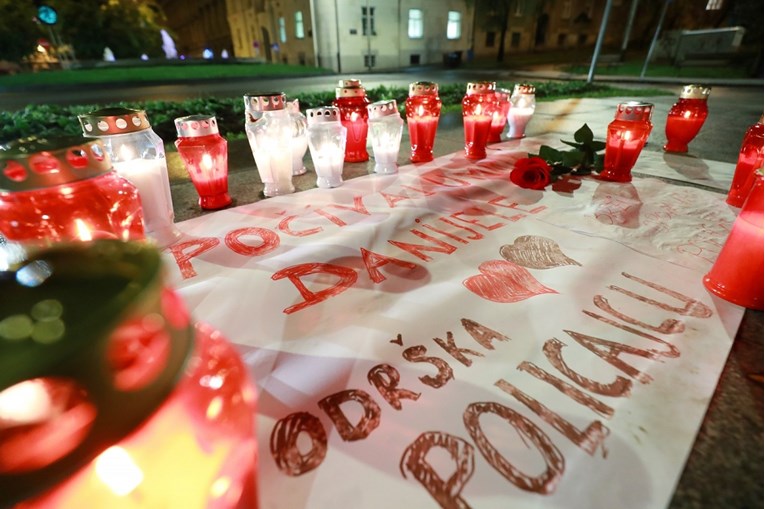 VIDEO Na zagrebačkom Britancu osvanule podrške policajcu i njegovom napadaču