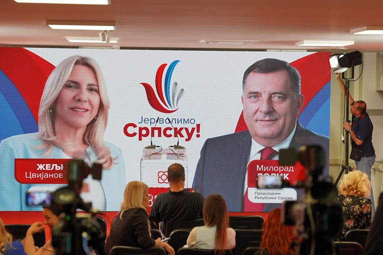 Iz SNSD-a jutros objavili: Dodik osvojio 31.000 glasova više od Jelene Trivić