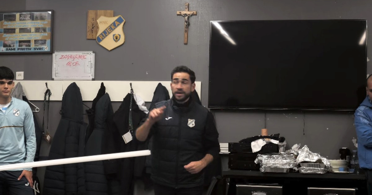 Rijeka objavila snimku iz svlačionice. Sanchezov čovjek vikao: "Jeb*no ste dobri"