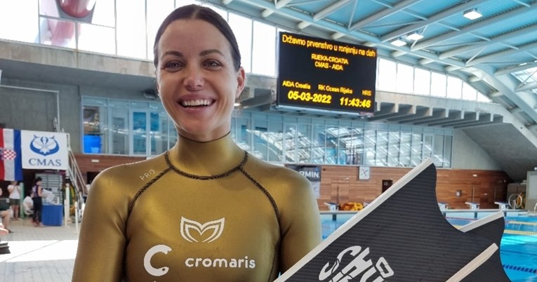 Hrvatska roniteljica Mirela Kardašević postavila novi svjetski rekord
