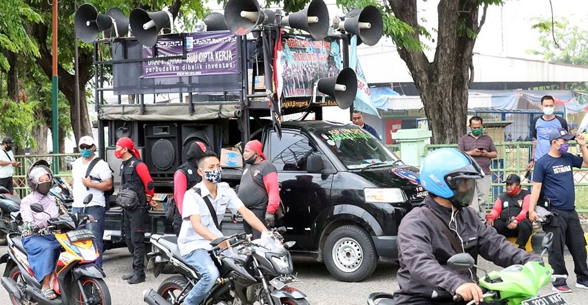 Veliki prosvjedi u Indoneziji zbog novog zakona o radu