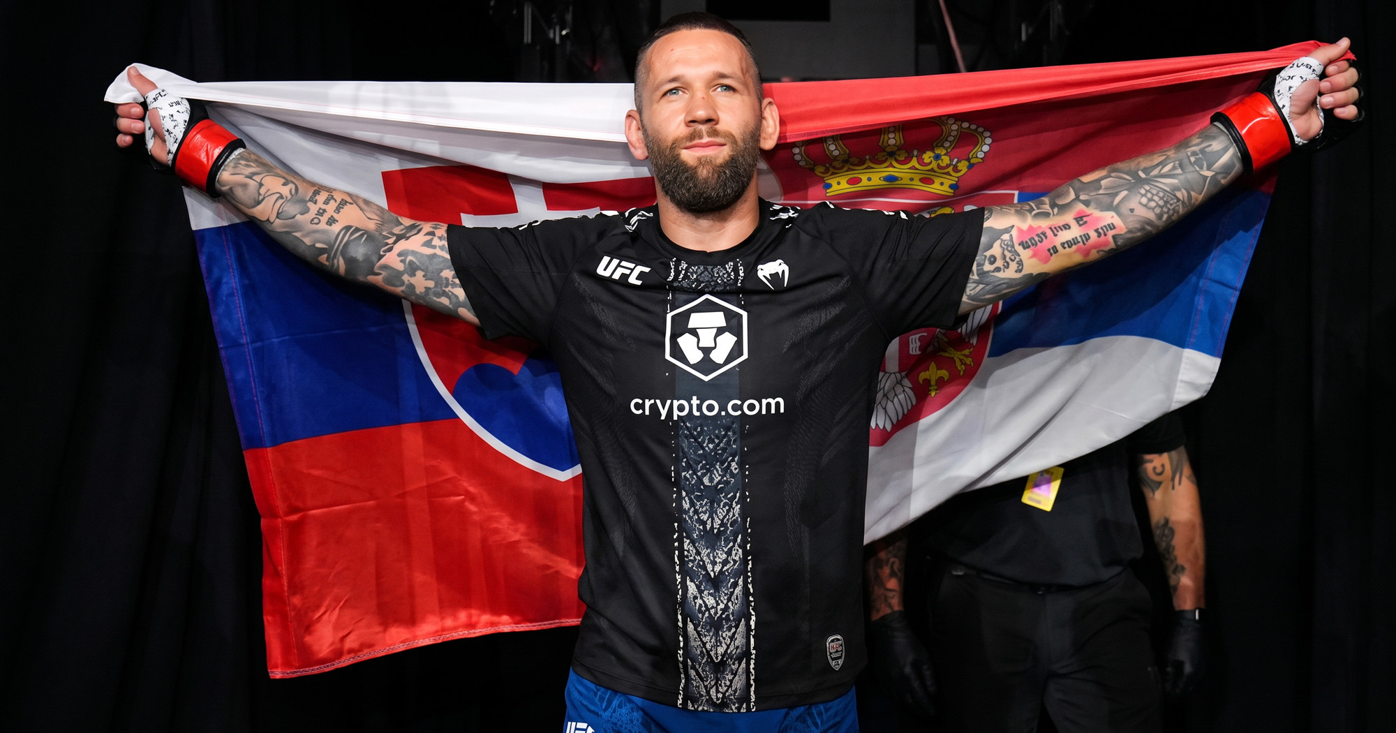 VIDEO Srpski borac izašao uz Đurđevdan i na UFC Beogradu izgubio teškim nokautom
