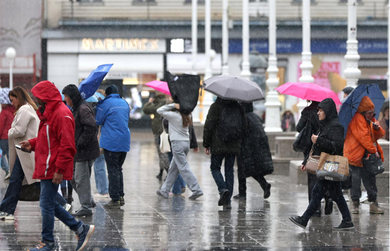 Hrvatsku danas očekuju oborine, u gorju i snijeg. Vikend mirniji
