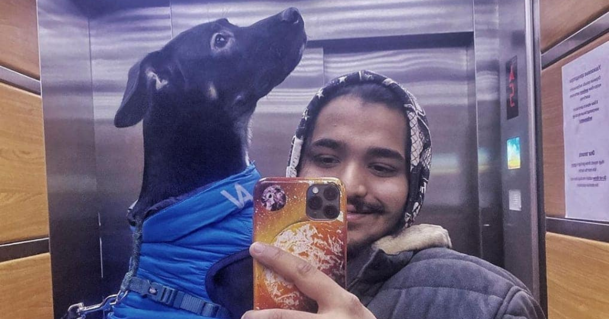 Student koji nije htio napustiti Ukrajinu bez svog psa uspio je otputovati u Indiju