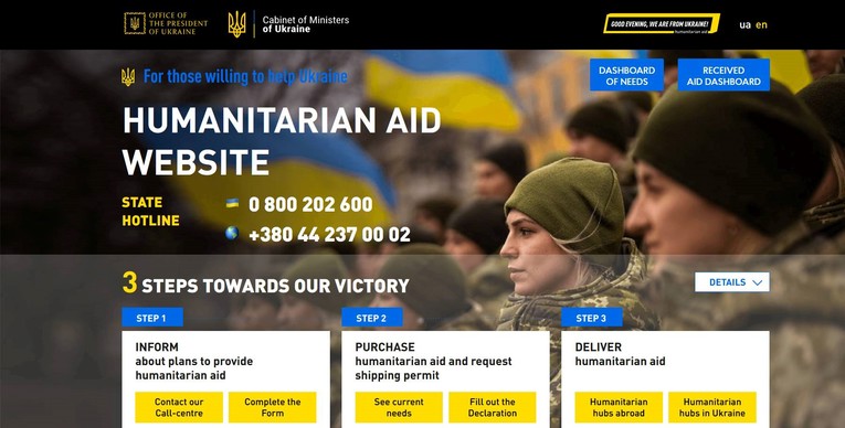 Ukrajinci pokrenuli stranicu help.gov.ua