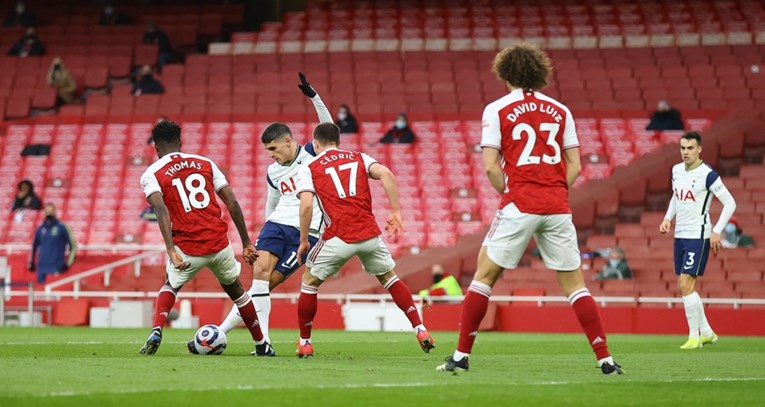 Lamelina rabona Arsenalu je jedan od najljepših golova sezone. Pogledajte ga