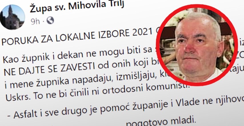 Svećenik na Fejsu protiv gradonačelnika koji je napustio HDZ: "Ne čestita ni Uskrs"