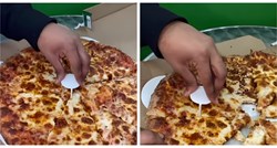 800 tisuća lajkova: Tip pokazao trik pomoću kojeg reže pizzu pa ostavio ljude u čudu