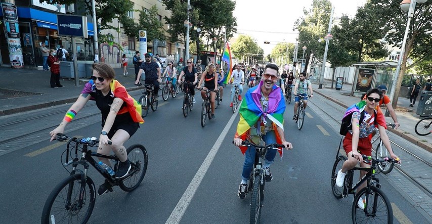 VIDEO Inicijativa Ponosni Zagreb organizirala prvi zagrebački Pride Ride
