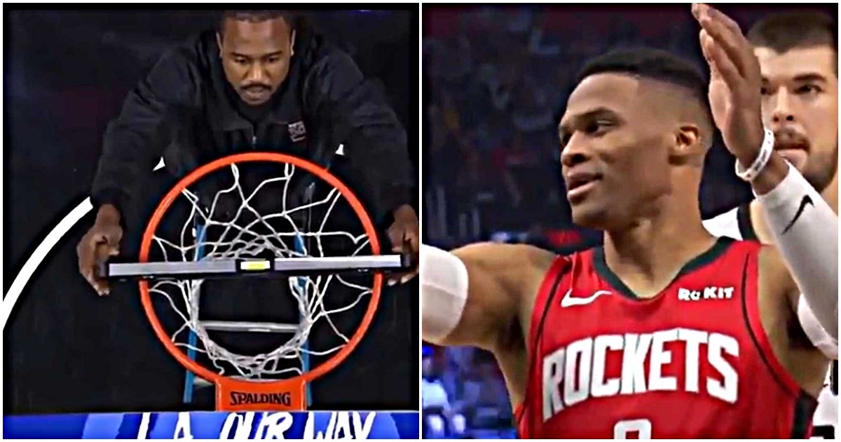 Westbrook se bunio da koš nije ravan pa sudac morao provjeriti vaservagom