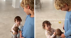 15 mil. pregleda: Pogledajte reakciju djevojčice nakon što joj je brat dao igračku