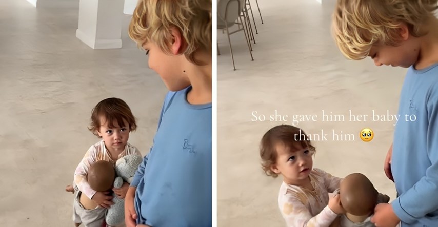 15 mil. pregleda: Pogledajte reakciju djevojčice nakon što joj je brat dao igračku