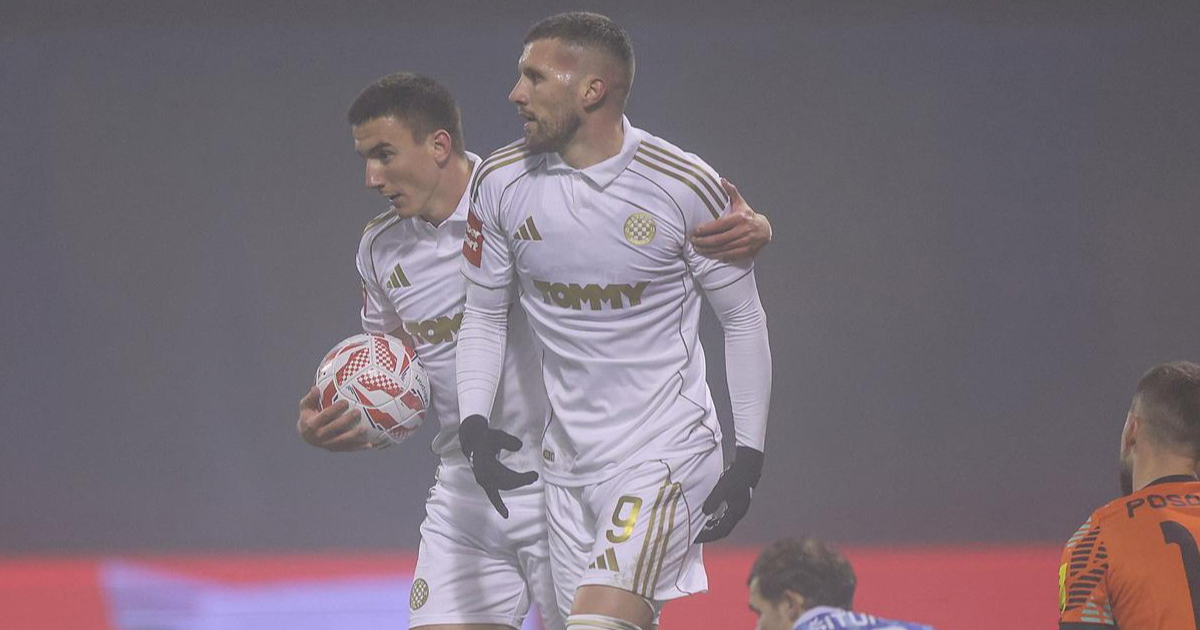 Lokomotiva - Hajduk 1:3. Rebićev show za povratak Hajduka na prvo mjesto