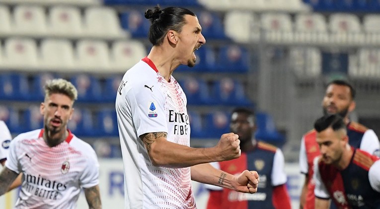 CAGLIARI - MILAN 0:2 Ibrahimović se vratio i s dva povijesna gola riješio Cagliari