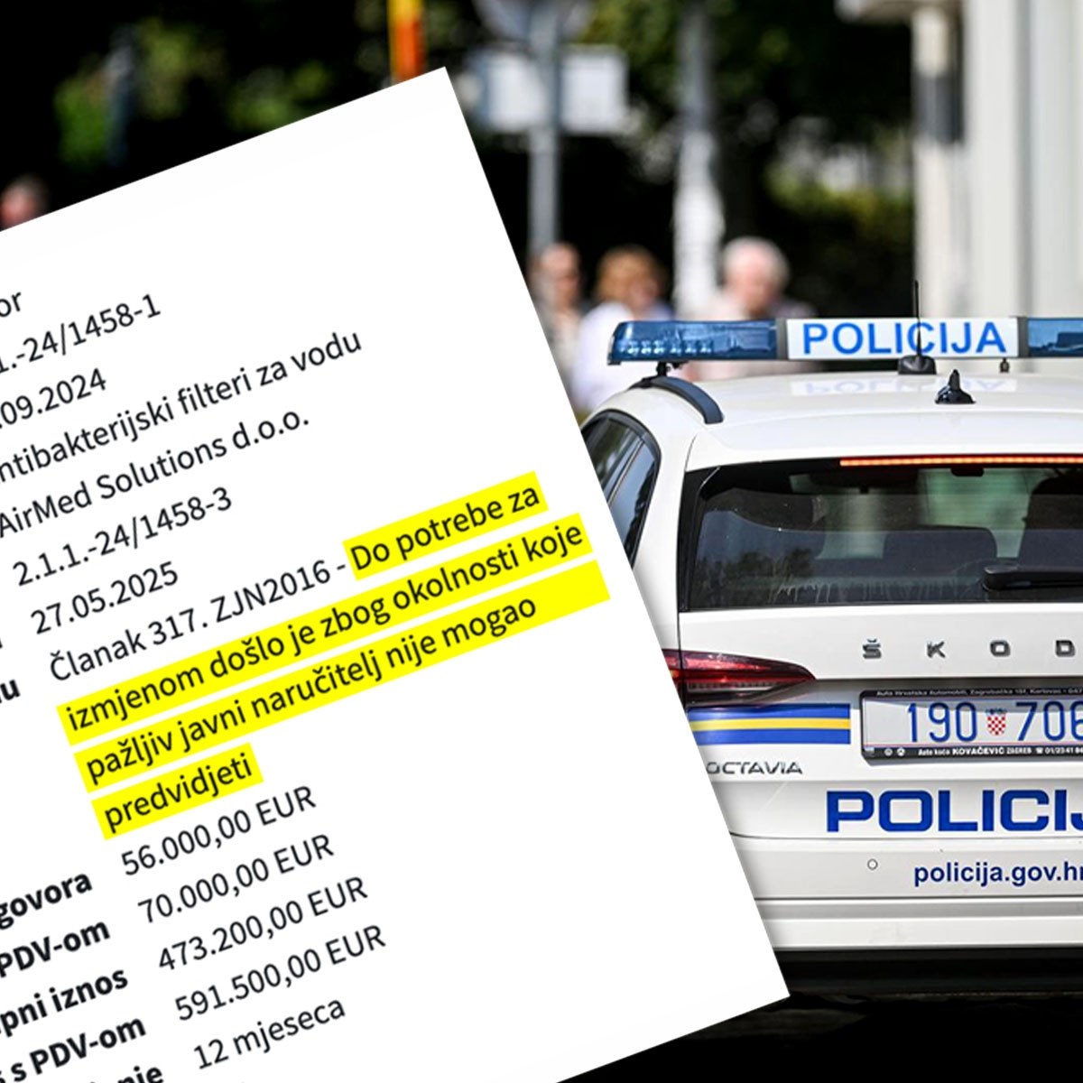 Index doznaje kako je osumnjičena tvrtka dogovarala spornu nabavu filtera za KBC